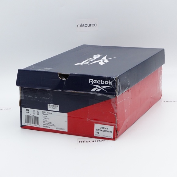 NEW Women's Reebok Club C Revenge Leather Sneakers 100208143 White/Stone - Picture 7 of 13